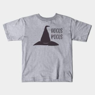 Hocus Pocus Halloween Witches Hat Kids T-Shirt